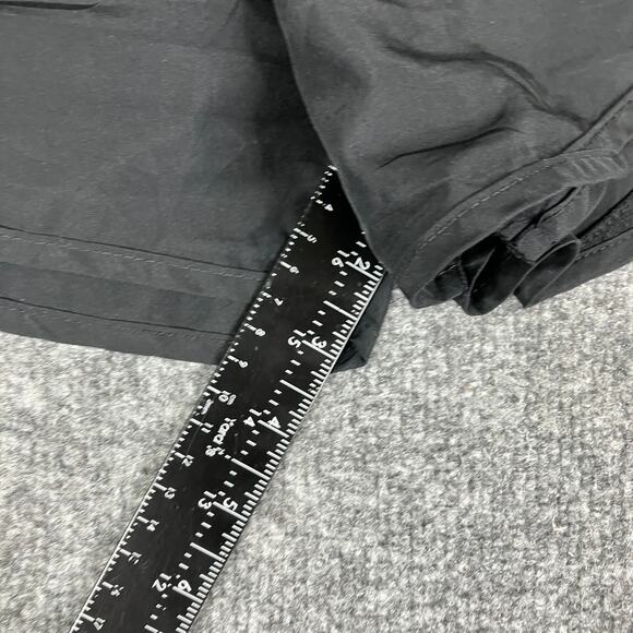 Nike Dri-Fit Shorts Womens L Black Mesh Sides Drawstring Athletic Activewear - Picture 3 of 10